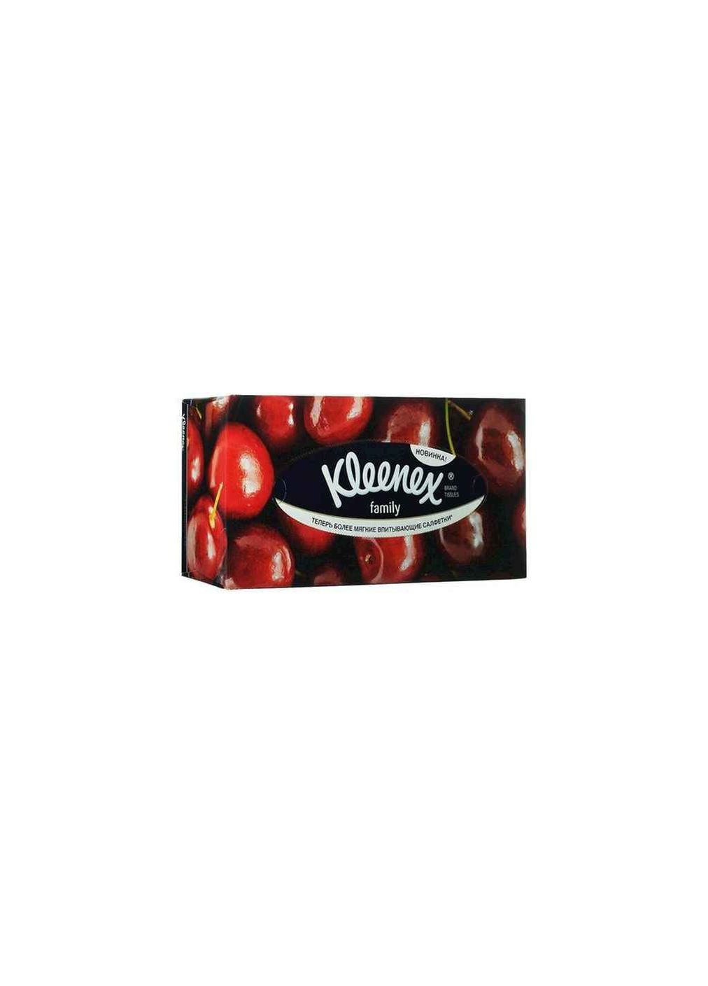 Серветки косметичні 150шт в коробці "Фемілі" Kleenex (359436623)