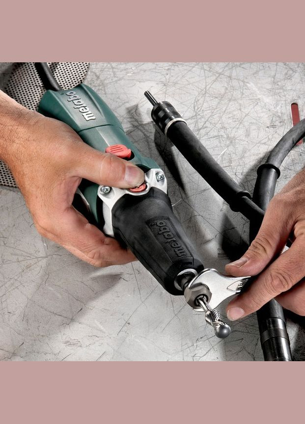 Прямошлифовальная машина GE 950 G PLUS, 950 Вт, цанга 6 мм, с электроникой Vario-Constamatic для работы с число (5662) Metabo (298574749)