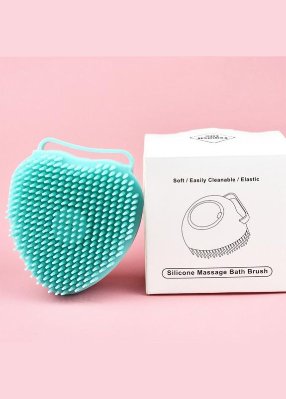 Щетка для купания собаки, дозатор шампуня для собак Зелёный Supretto (299915605)