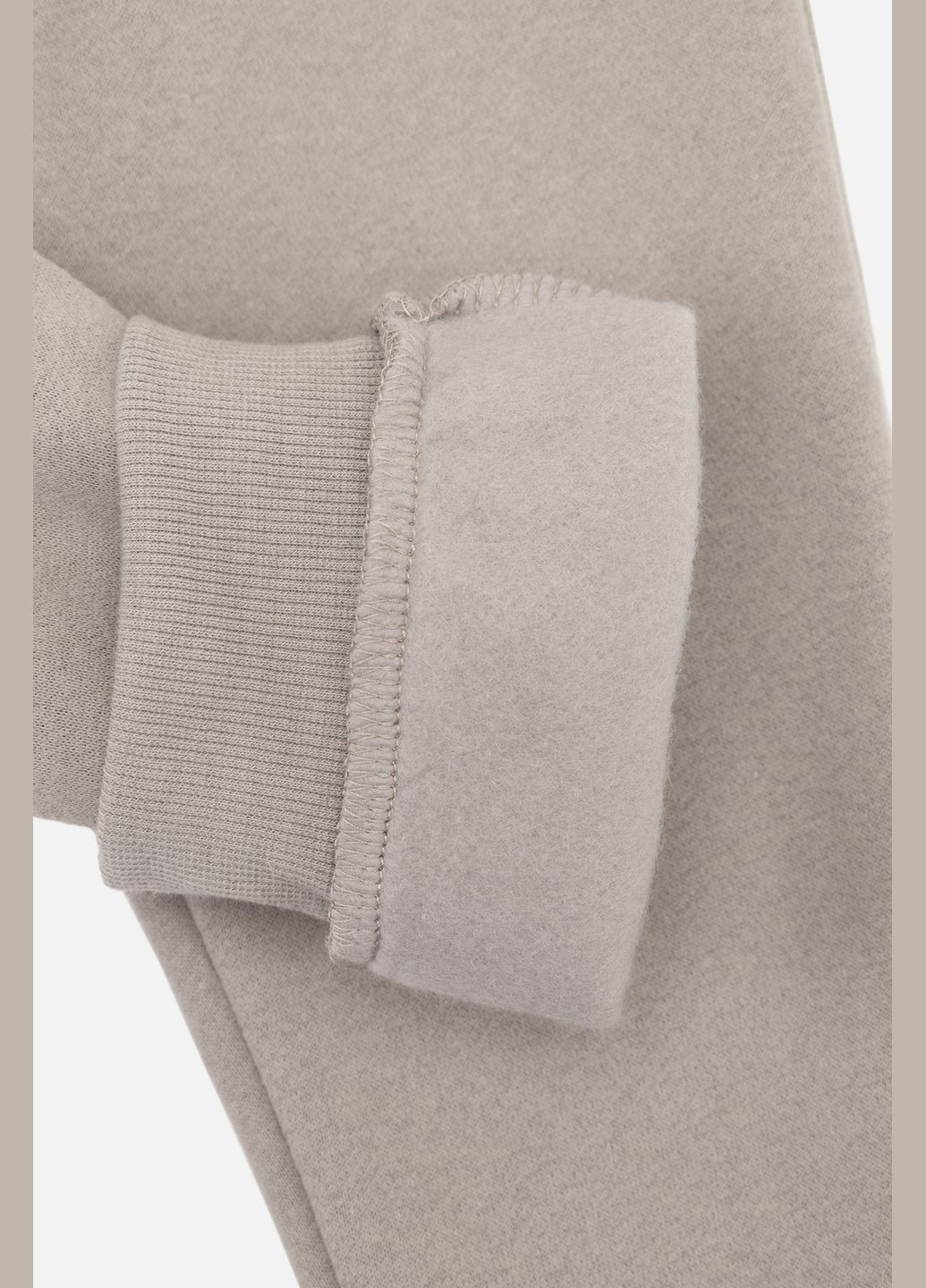 Бежевый зимний костюм с брюками для мальчика цвет бежевый цб-00258826 Lizi Kids