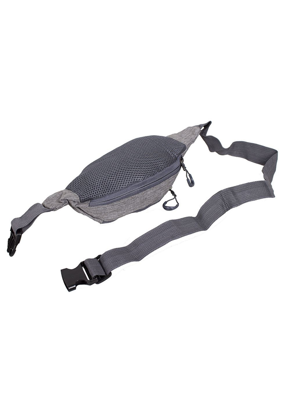 Мужская текстильная сумка на пояс Y302-9SKAGREY серая Dovhani (370848548)
