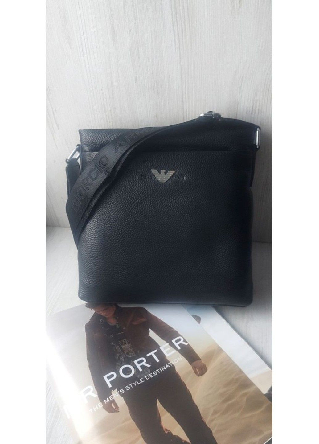 Мужская кожаная сумка мессенджер bslv345 bslv345 BR-S (371883117)