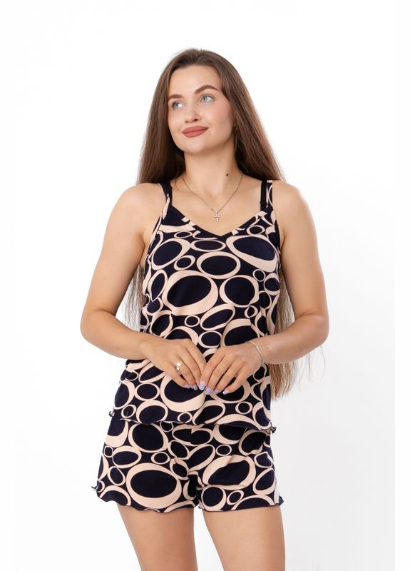 Чорна комплект жіночий (топ+шорти) (p-10028) Носи своє