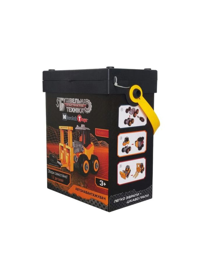 Конструктор Строительная техника - автопогрузчик (MT8911) Microlab Toys (281426245)