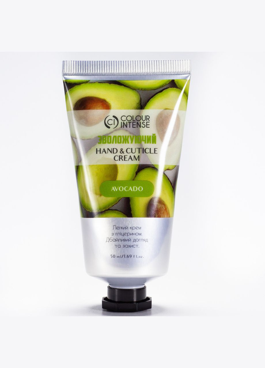 Крем для рук і нігтів Hand & Cuticle Cream Авокадо зволожуючий Colour Intense (367986548)