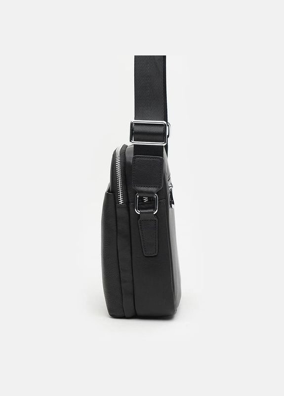 Мужская кожаная сумка K12141bl-black Ricco Grande (323593445)