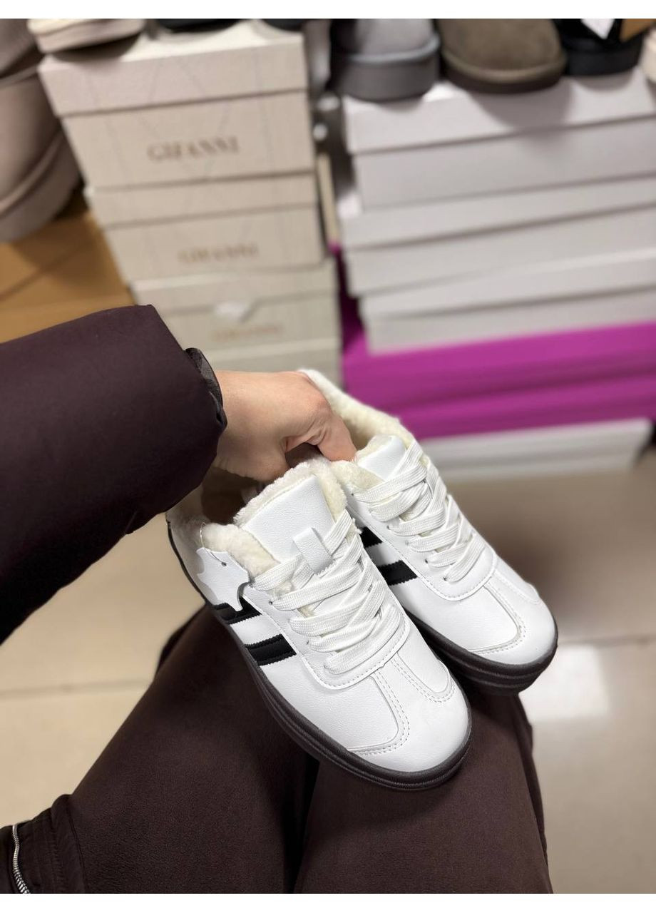 Кроссовки No Brand белые зима (373235592)