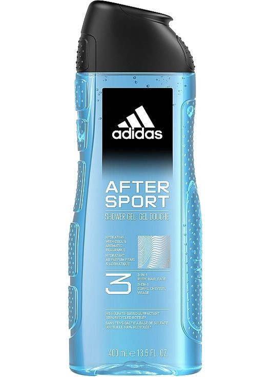 Гель для душу After Sport Shower Gel 400ml (1169745-119453) adidas (368601530)
