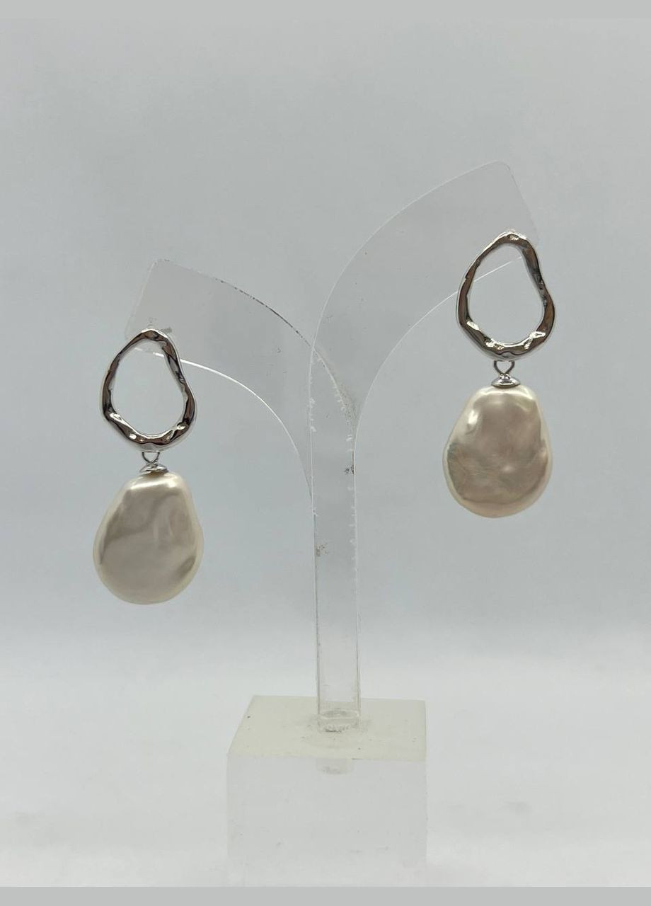 Сережки перлів бароко No Brand (315734385)