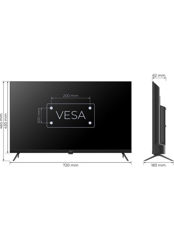 Телевізор Prime E5 QLED (32F770QB) KIVI (315780608)