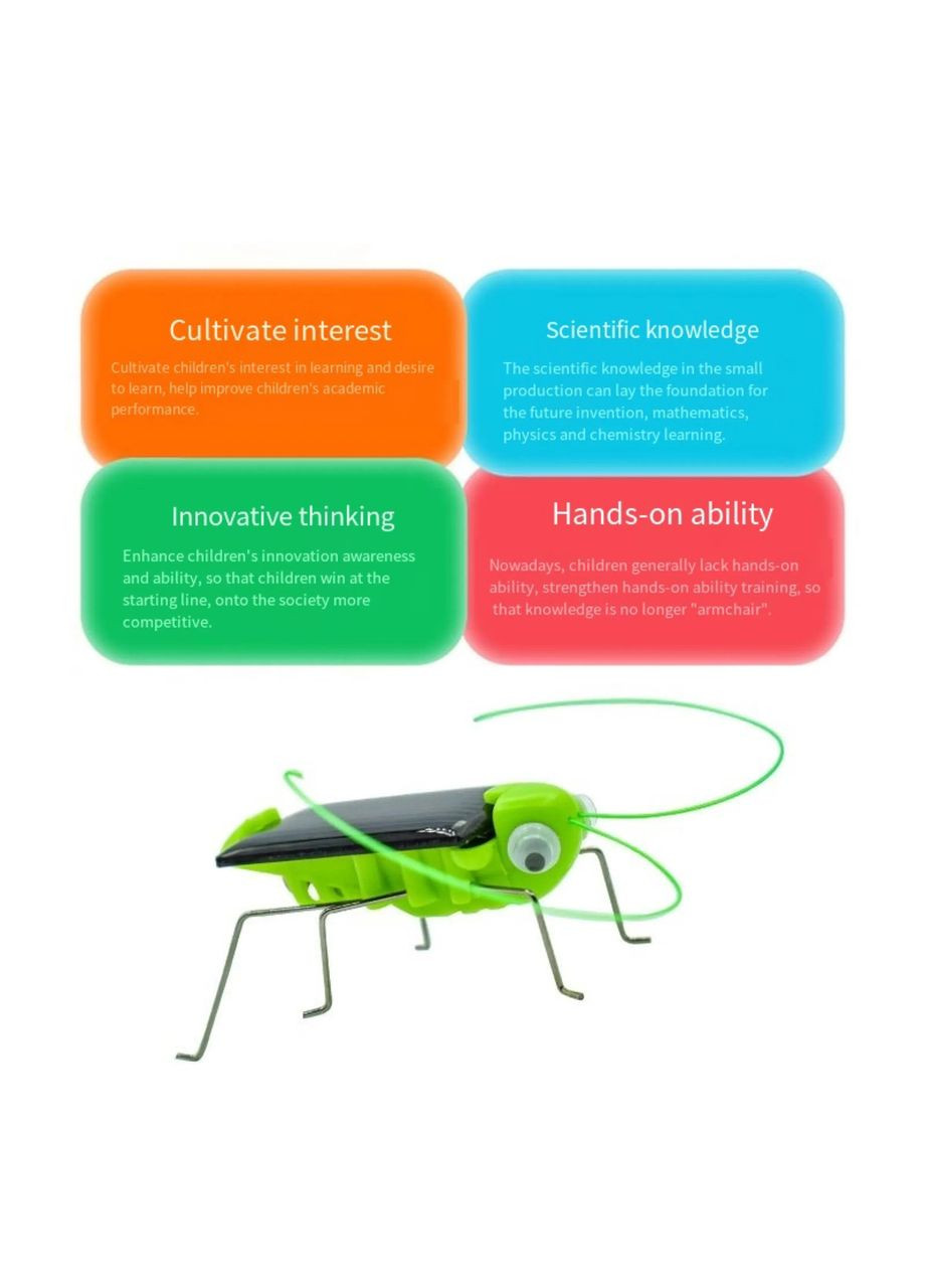 Іграшка на сонячній батареї Коник 5 см No Brand (315155327)