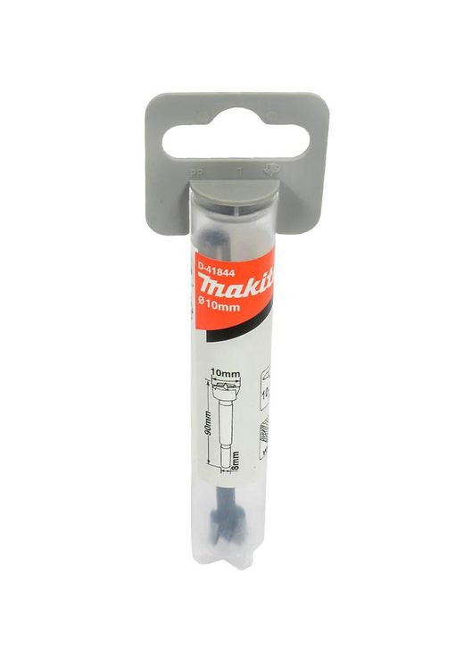 Сверло Форстнера D-41844 (10x90 мм, 8 мм) фреза для дерева с цилиндрическим хвостовиком (30896) Makita (295033778)