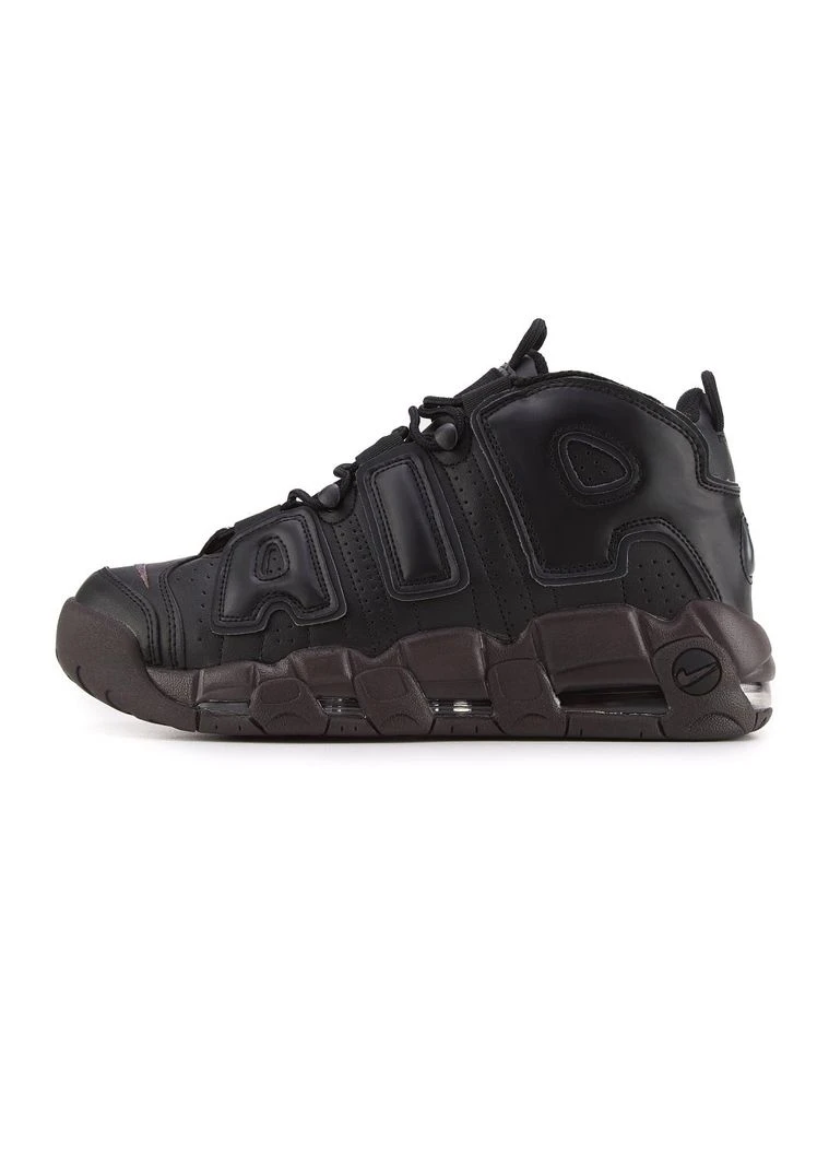Чорні літні кросівки nike air more uptempo black brown найк аір мор уптемпо No Brand