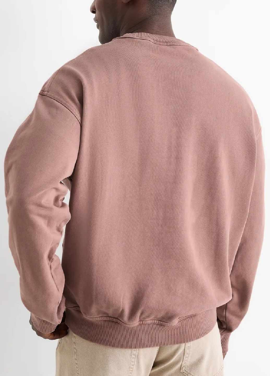 Світло-коричневий світшот C&A однотонний (361675881)