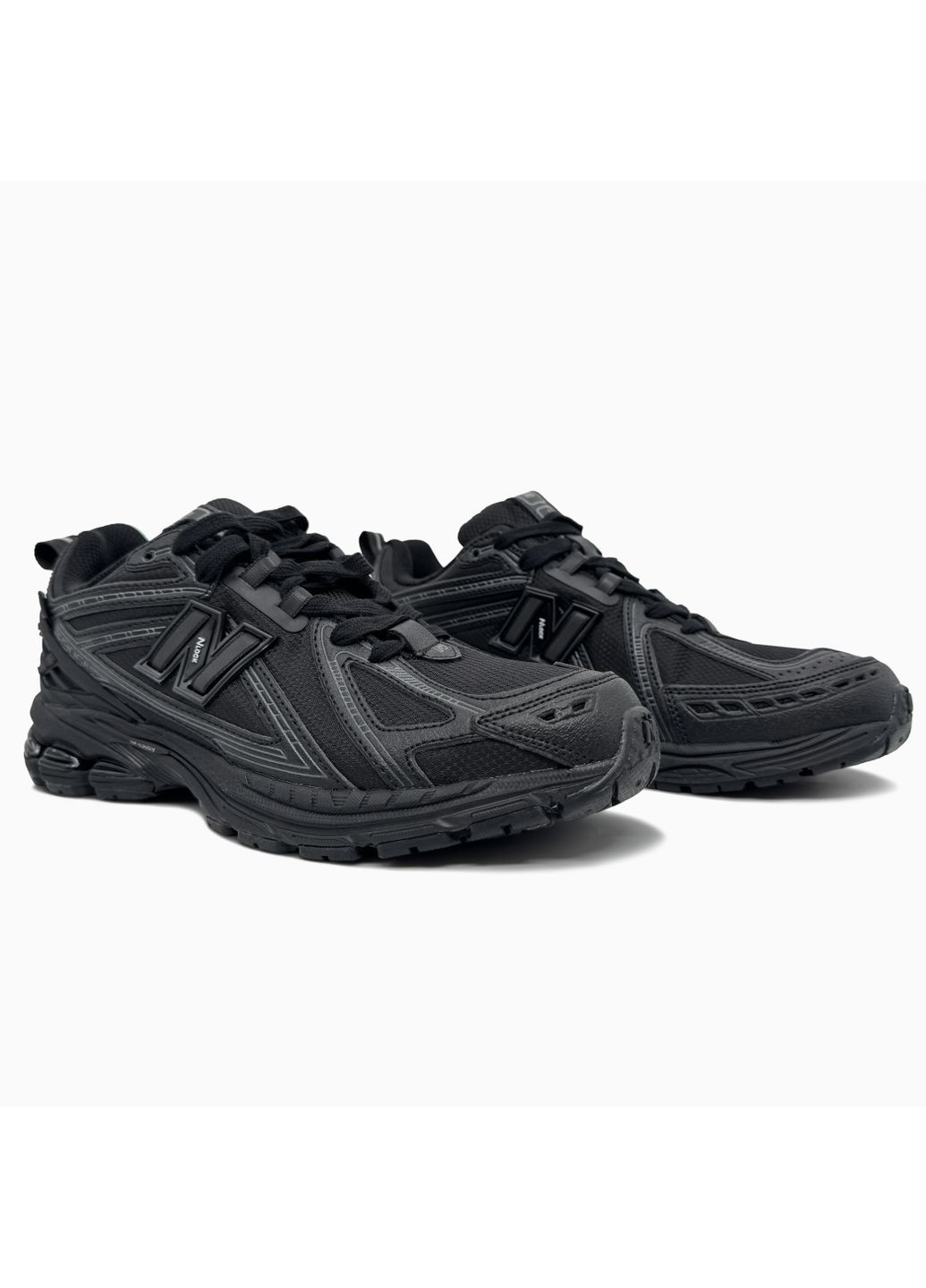 Чорні Осінні кросівки чоловічі і жіночі New Balance 1906 Black Cordura Termo | Нью Беланс 1906R