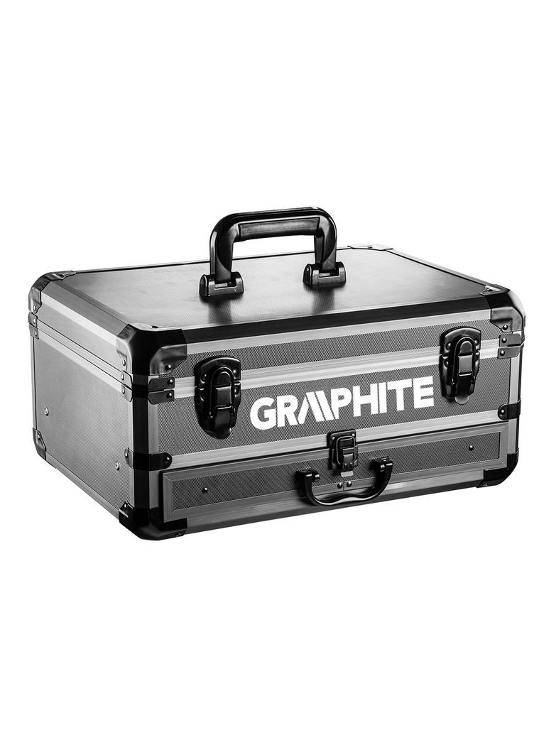 Шурупокрутдриль акумуляторний Energy+, 18В 2х2.0А•год, 44Нм, 0-1250об•хв, набір 109шт приладдя, кейс, 7.35кг Graphite (314928804)