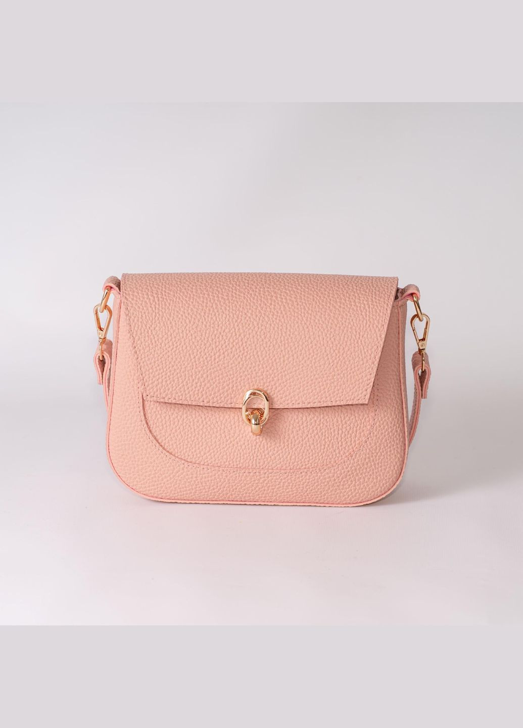 Сумка женская Кросс боди функциональная розовая из экокожи NIUNIU (340239642)