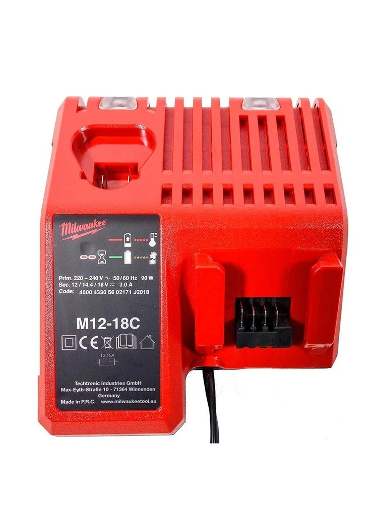 Зарядное устройство для аккумуляторов инструмента M12-18C (4932352959) Milwaukee (392301070)