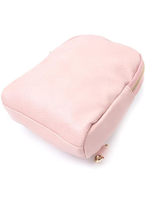 Сумка жіноча планшет для документів рюкзак слінг в дорогу сумочка для телефону Рожевий 34749 Vintage (332612613)