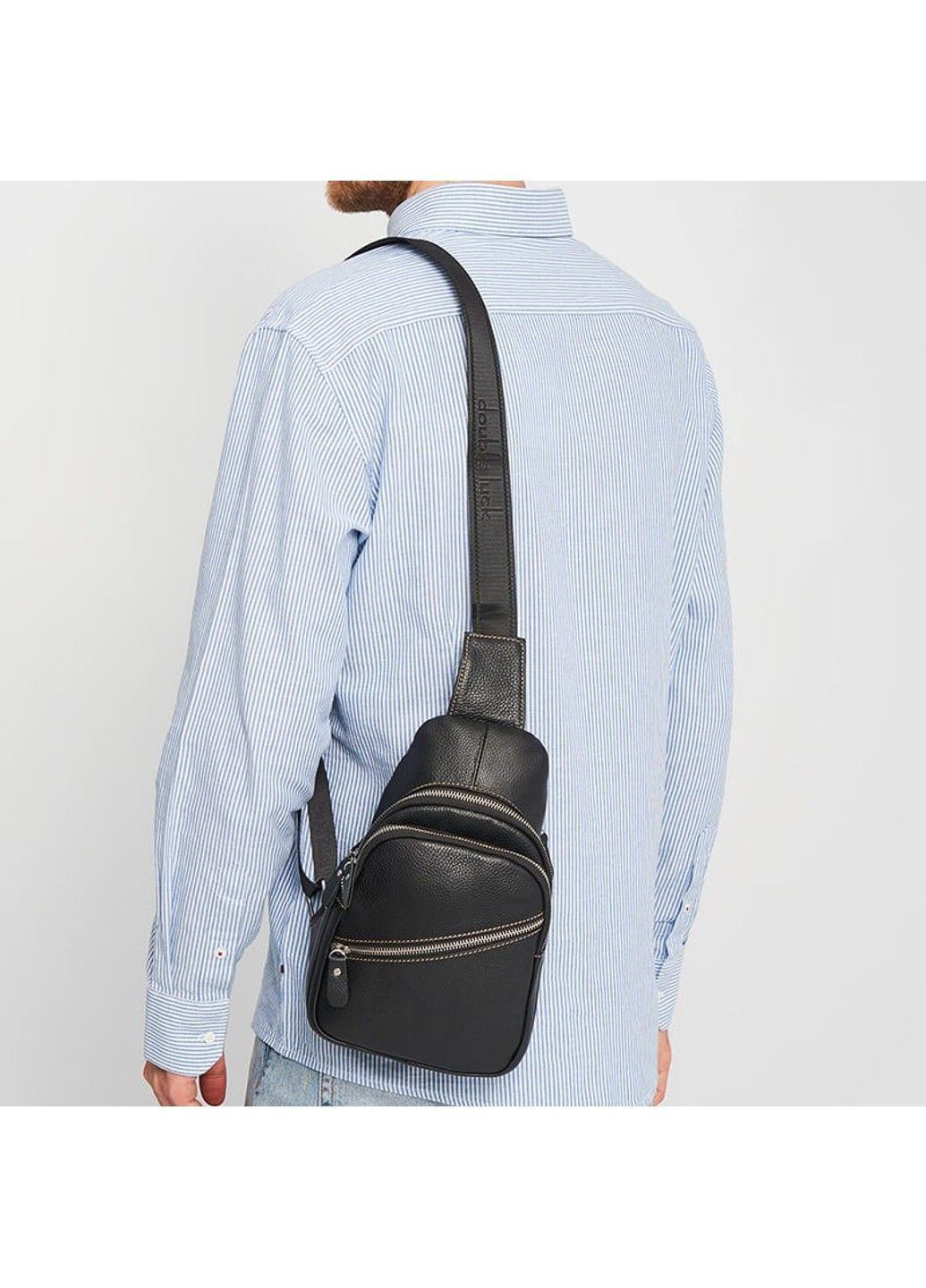 Чоловіча сумка K11908bl-black Keizer (323459255)