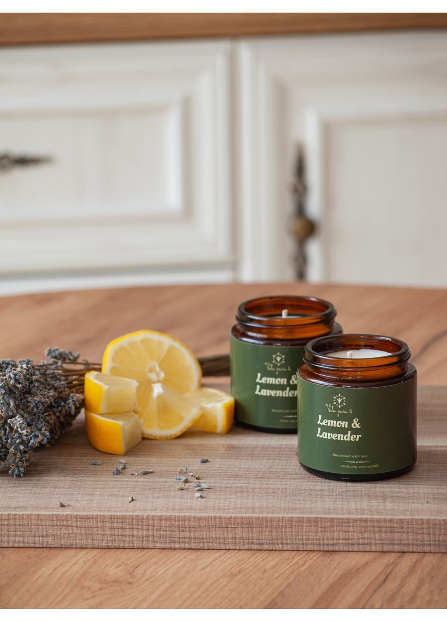 Свеча Lavanda Lemon 100 мл (2679453840) Via Aroma (369668410)