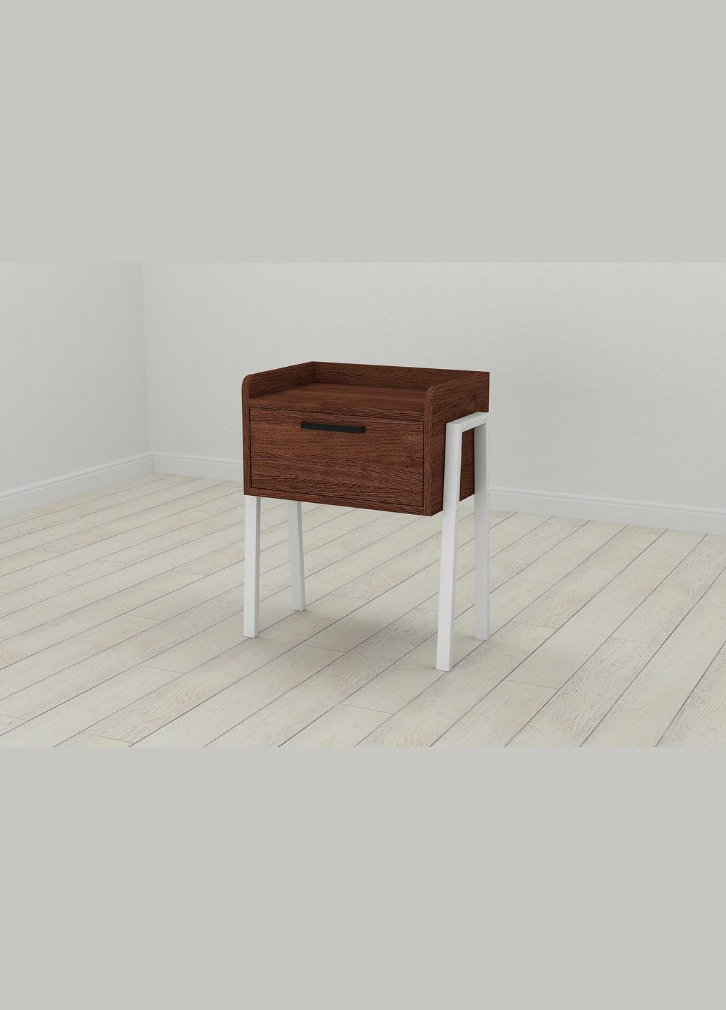 Модульна тумба Бетті 540x450x320 метал Білий ДСП Венге 16 мм (FRD-105501) Ferrum-decor (351358784)