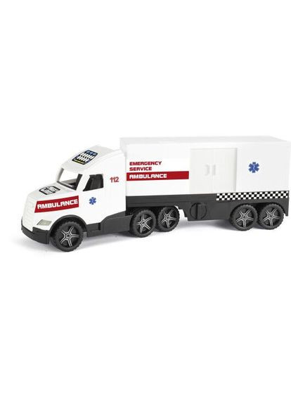 Іграшка дитяча Tigres Magic Truck Швидка допомога 79 см біла (36210) Тигрес (365544132)
