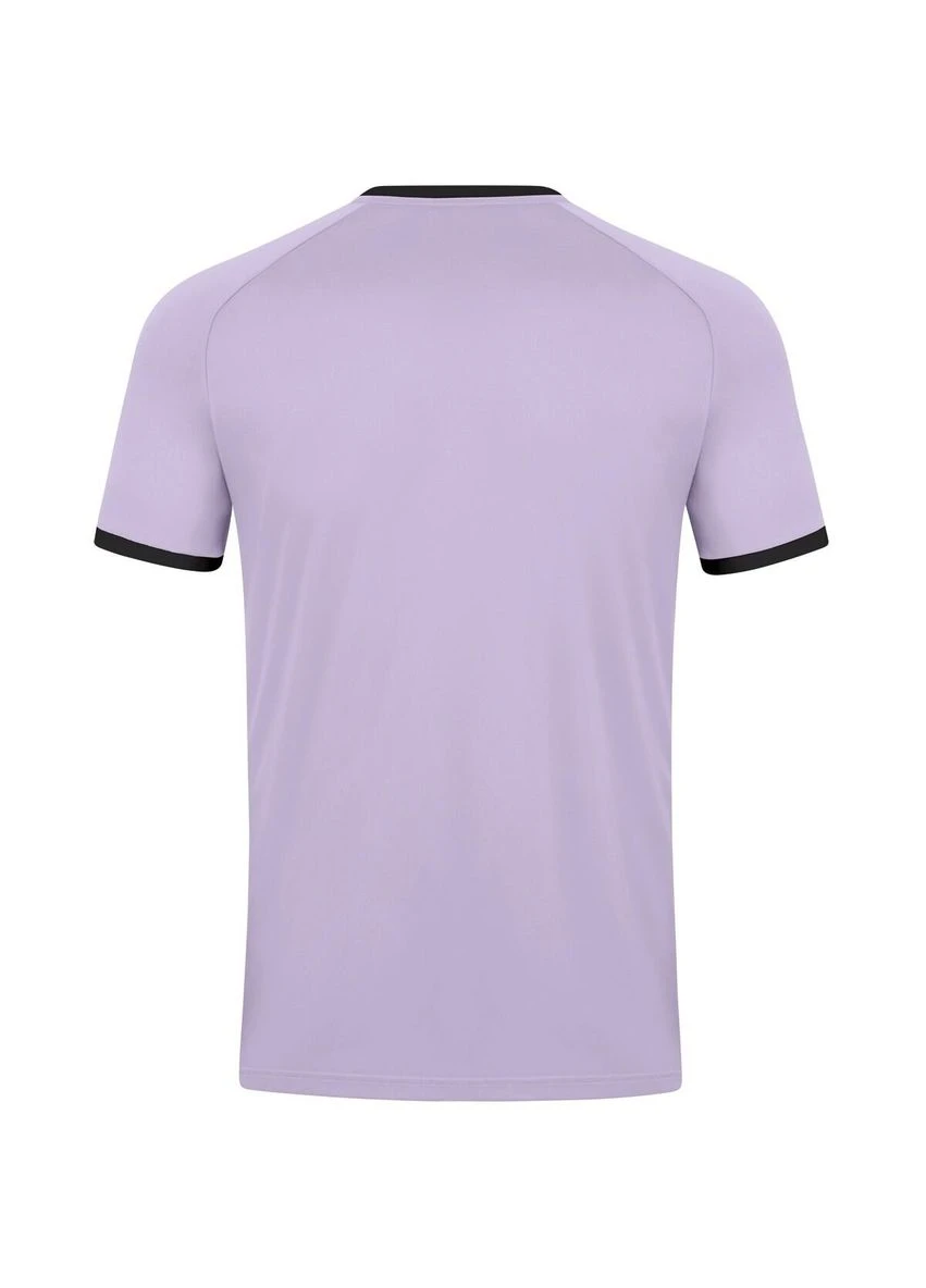 Черная футболка джерси primera /s светло-фиолетово-черная 4212-480 Jako PRIMERA S/S