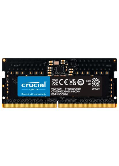Модуль для ноутбука (CT8G56C46S5T) Micron SoDIMM DDR5 8GB 5600 MHz (368969137)