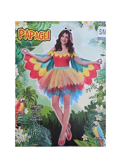 Карнавальный костюм попугай волшебная птица Lidl (365264677)