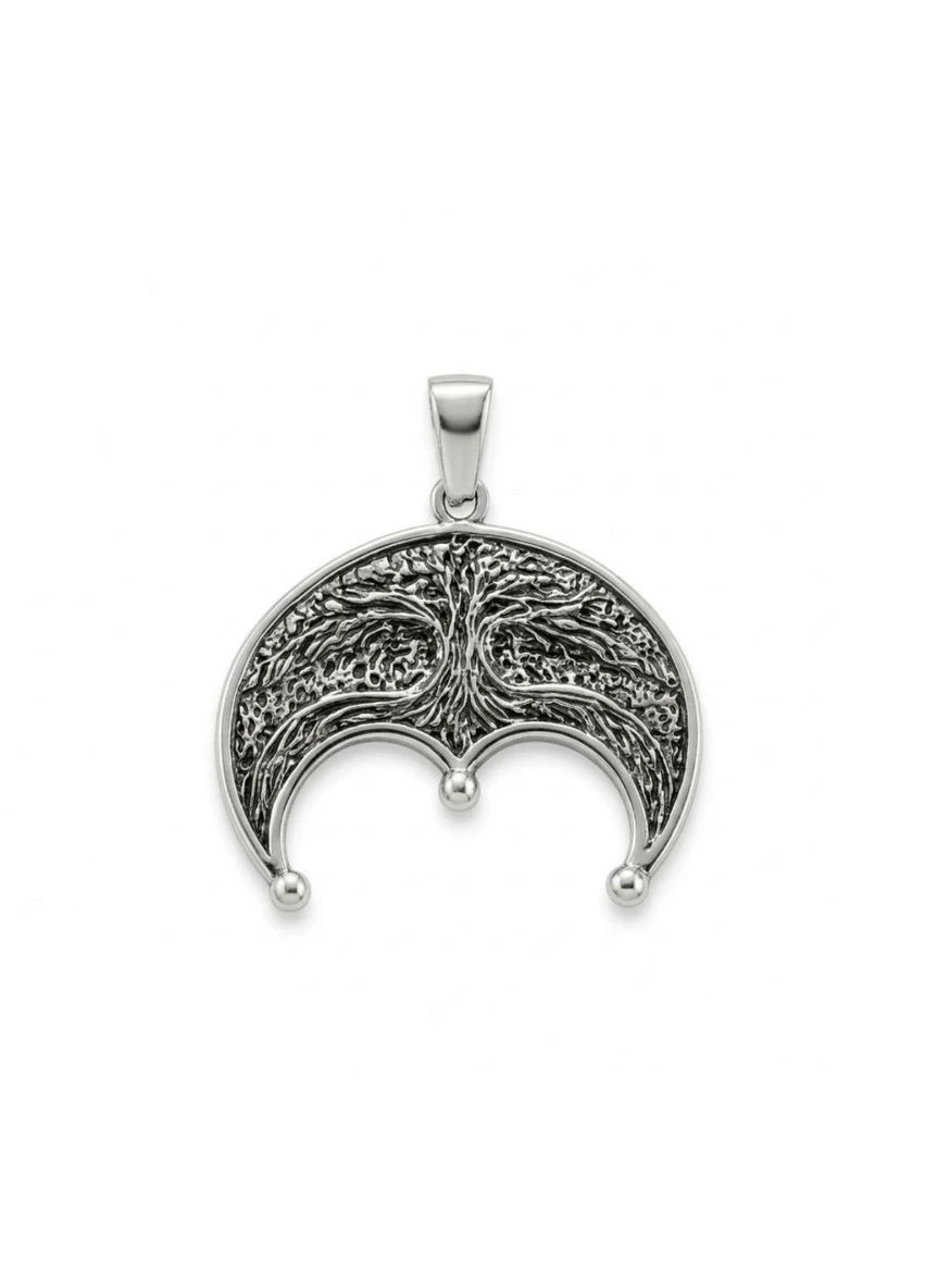Серебряная подвеска лунница оберег чернена Family Jewelry House (322648776)