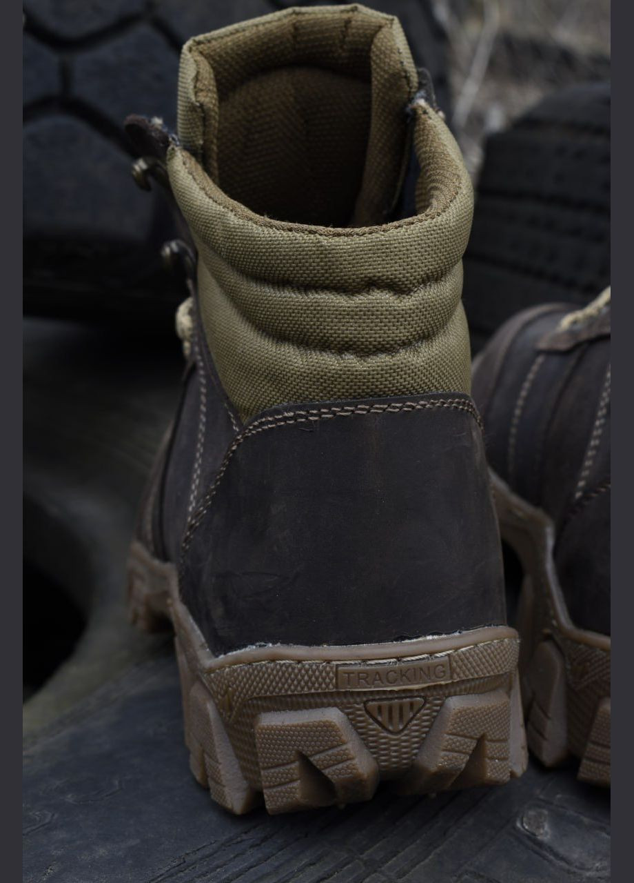 Чоловічі Демісезонні Тактичні Берці. 36-48р Коричневі. Посилений носок та п'ята! MSDM-1032 No Brand (301143208)