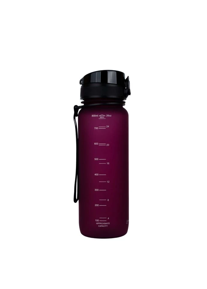 Бутылка для воды 3053(Burgundy) 800 мл, бордовая Uzspace (326067523)