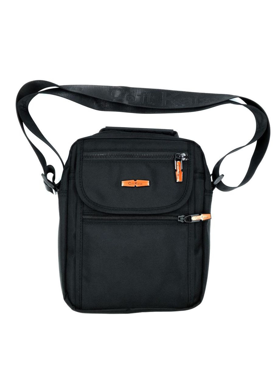 Сумка на плече водонепроникна чорна для чоловіків спортивна сумка слинг через плече ProDobro (364667962)