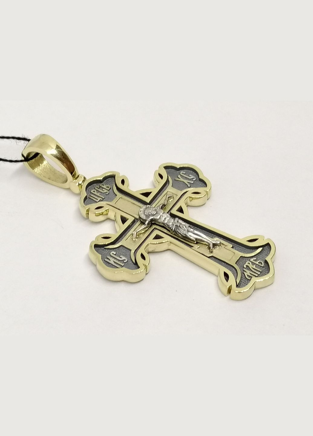 Золотой крестик. Распятие Христа. 11484 ЧЕВРО Харківська ювелірна фабрика (314469141)