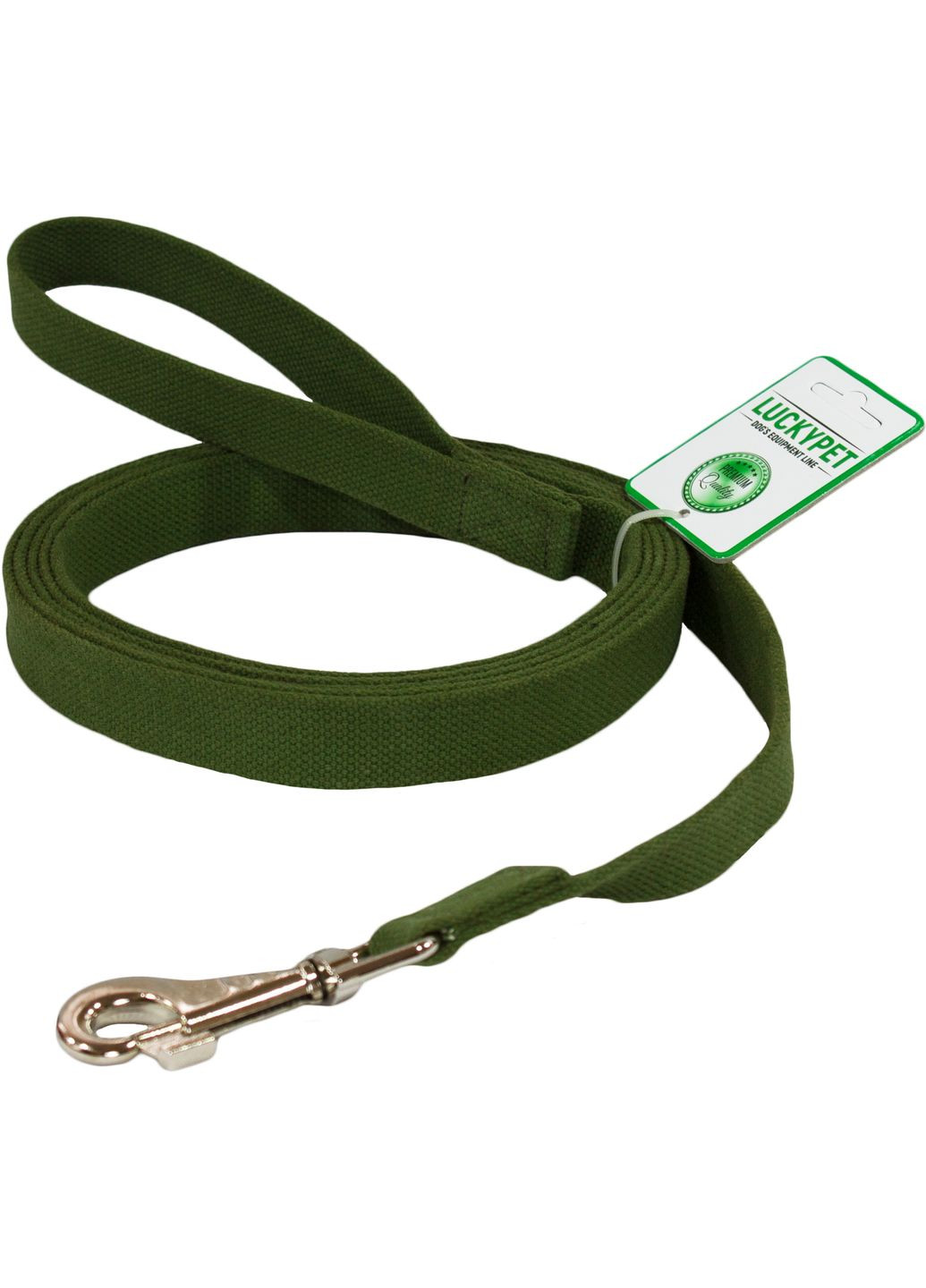 Поводок брезентовый шитый 2.5 x 500 см (4820224214542) Lucky Pet (279563665)