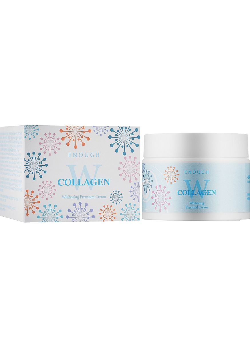 Освітлювальний крем для обличчя з колагеном W Collagen Whitening Premium Cream 50ml (755304-2841) ENOUGH (368640749)