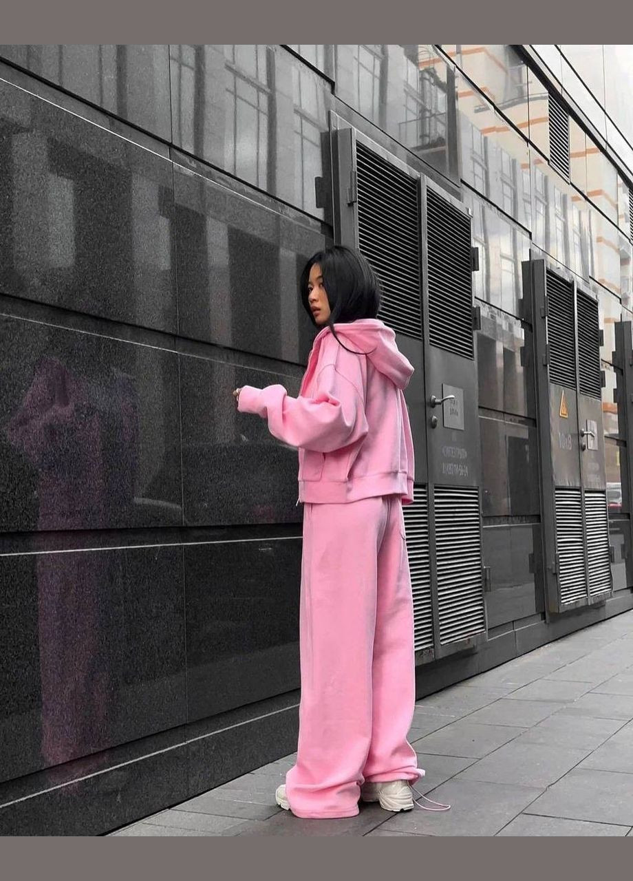 Нереально крутий, бомбіческий дуже теплий костюм на флісі🖤 З подвійним капюшоном🙌 No Brand (305776570)