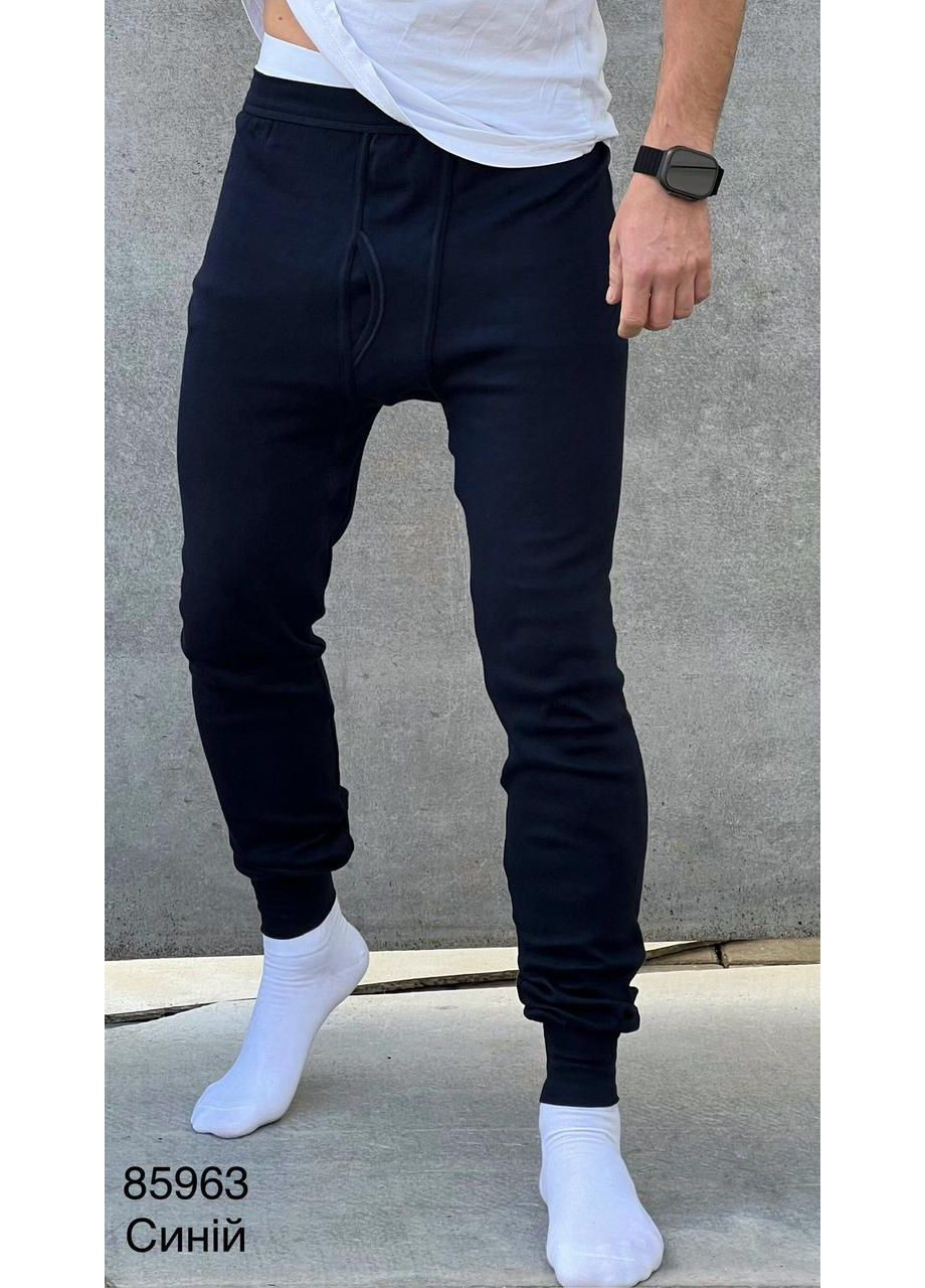 Синие зимние мужские подштанники хлопок темно-серый и темно-синий хл, 2хл, 3хл 52 NONA