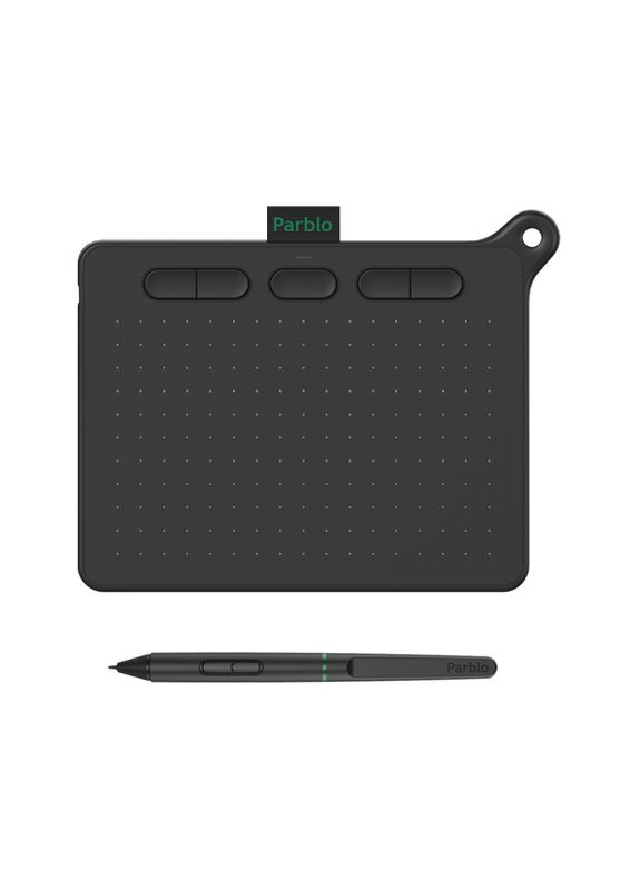 Графический планшет Ninos S, черный. Parblo (315143633)