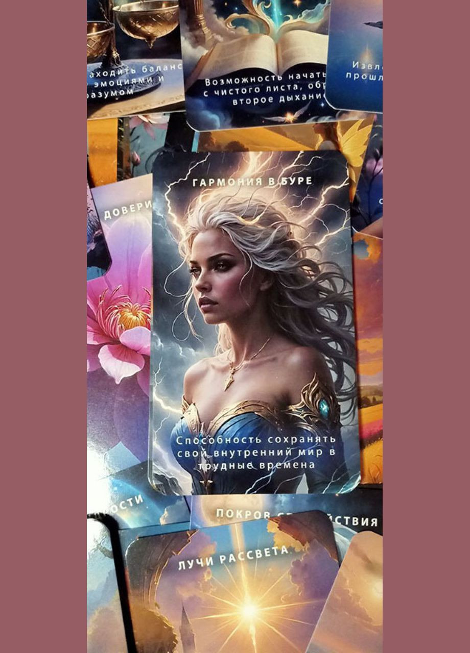 Бревно карт Оракул Путь к лечению 55 шт. No Brand (332625924)