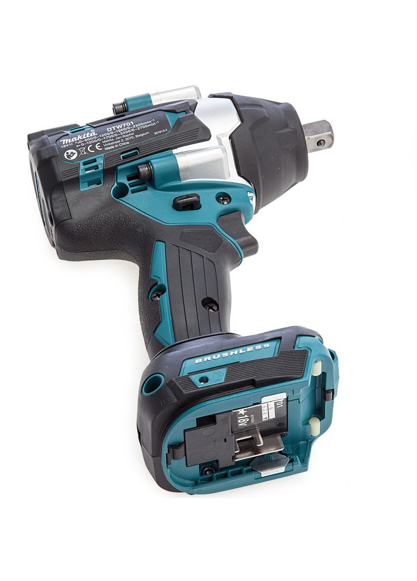 Акумуляторний ударний гайковерт DTW701Z LXT (18В, 700 Нм, 1/2") без АКБ і зарядного пристрою (6297) Makita (295033873)