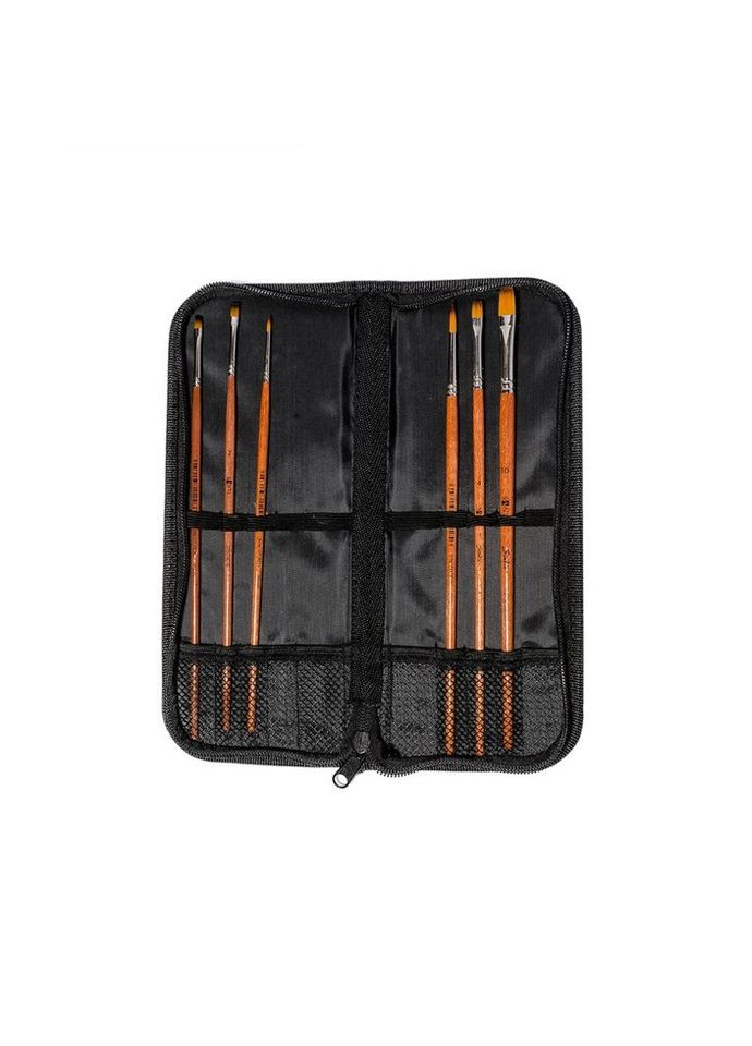 Пенал для кистей 742625 2.5х10х26 см черный Santi (335585088)