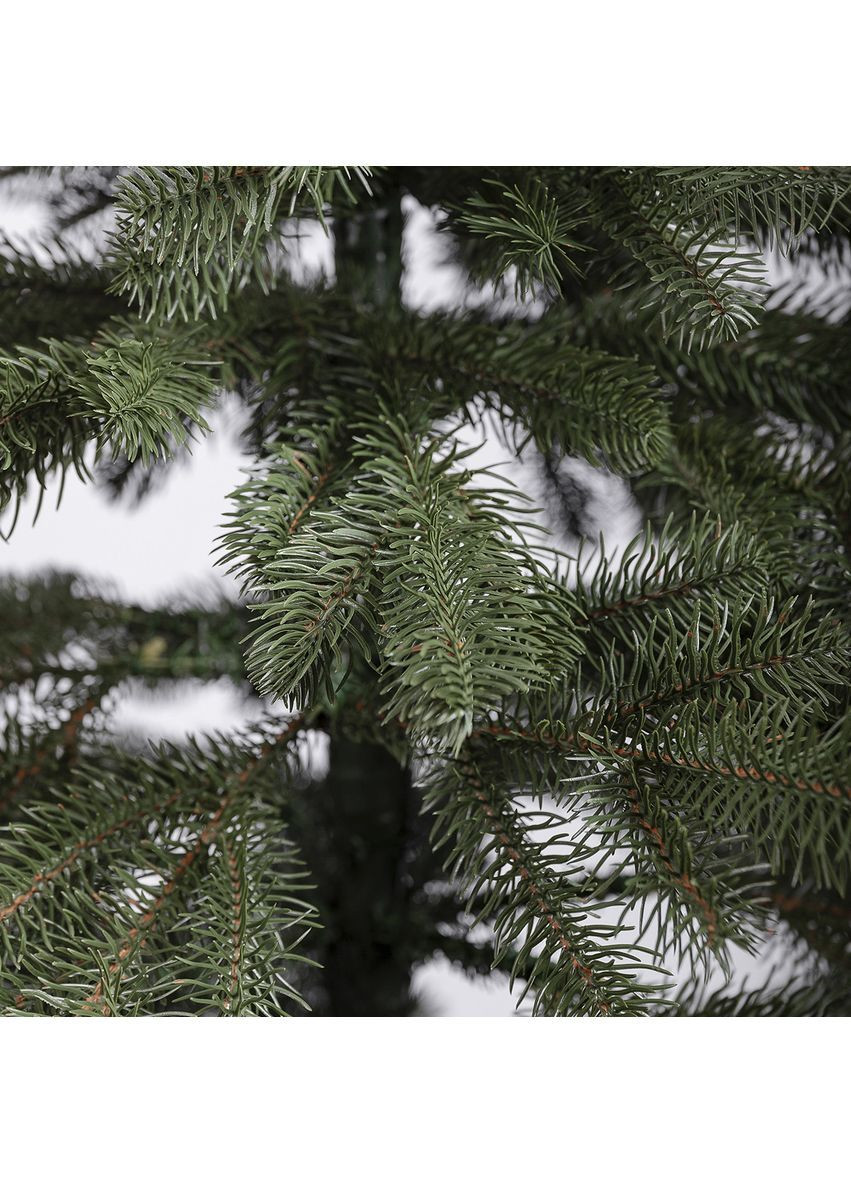 Лита штучна ялинка 2.1 м зелена, новорічна ялинка Карпатська V18 ялинка штучна реалістична Преміум No Brand (369960302)