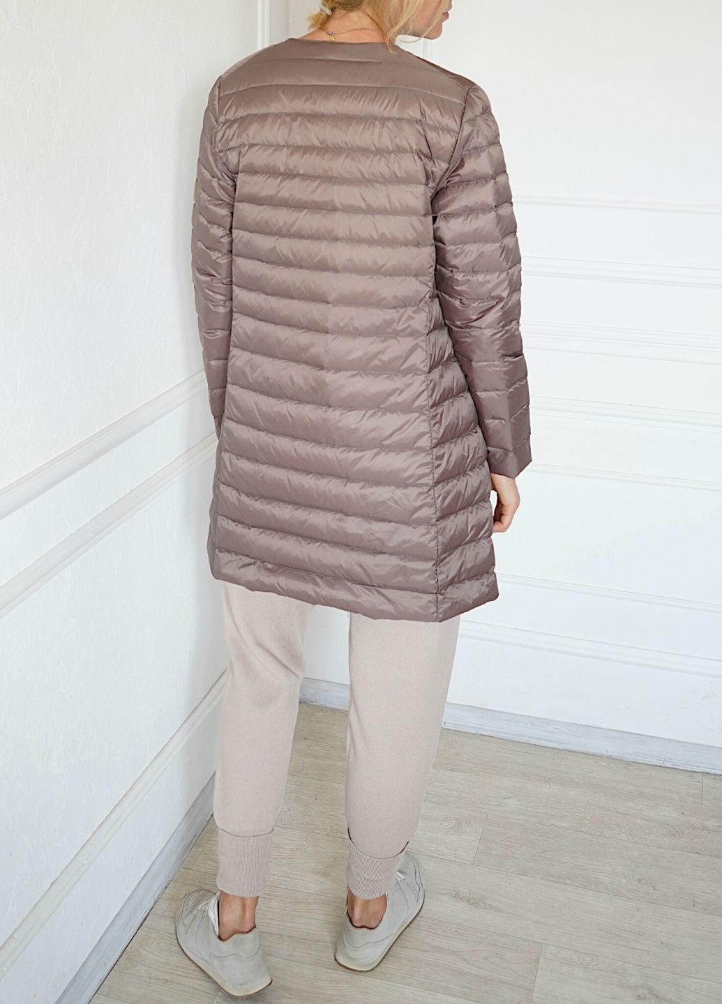 Чорний демісезонний Пуховик One