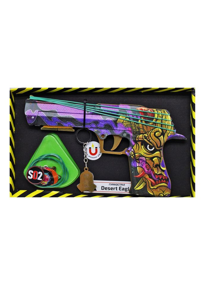 Собранная модель Резинкострел "DESERT EAGLE OROCHI" DE-O Сувенір-Декор (369750190)
