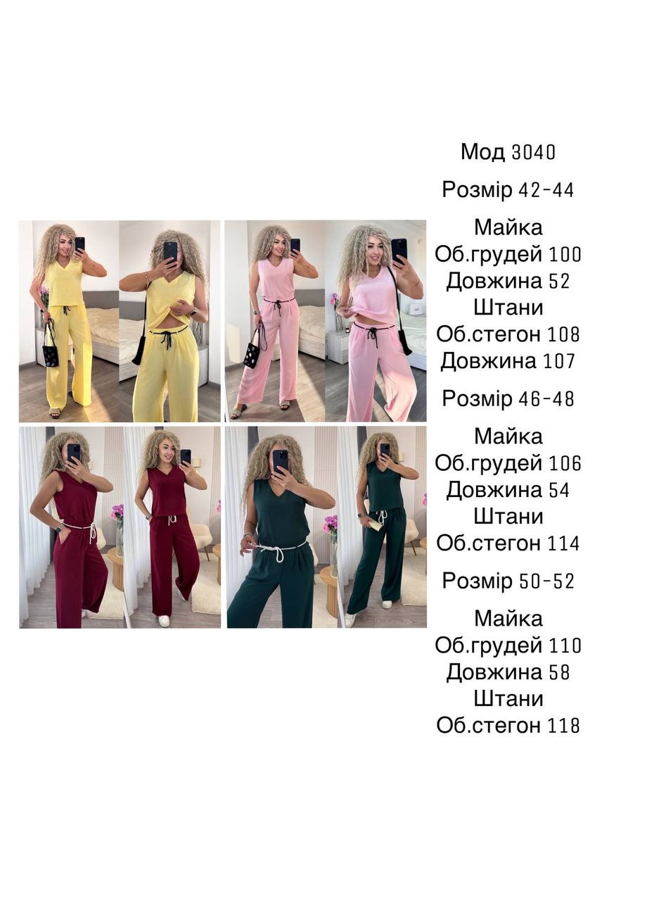 Нежный повседневный костюм двойка Україна (337508583)