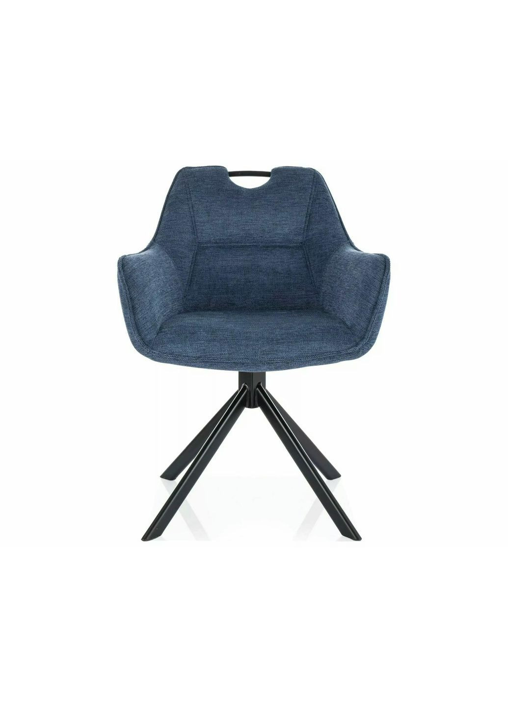 Стілець REMO BREGO Чорний Стелаж / Синій 86 Signal (372178087)