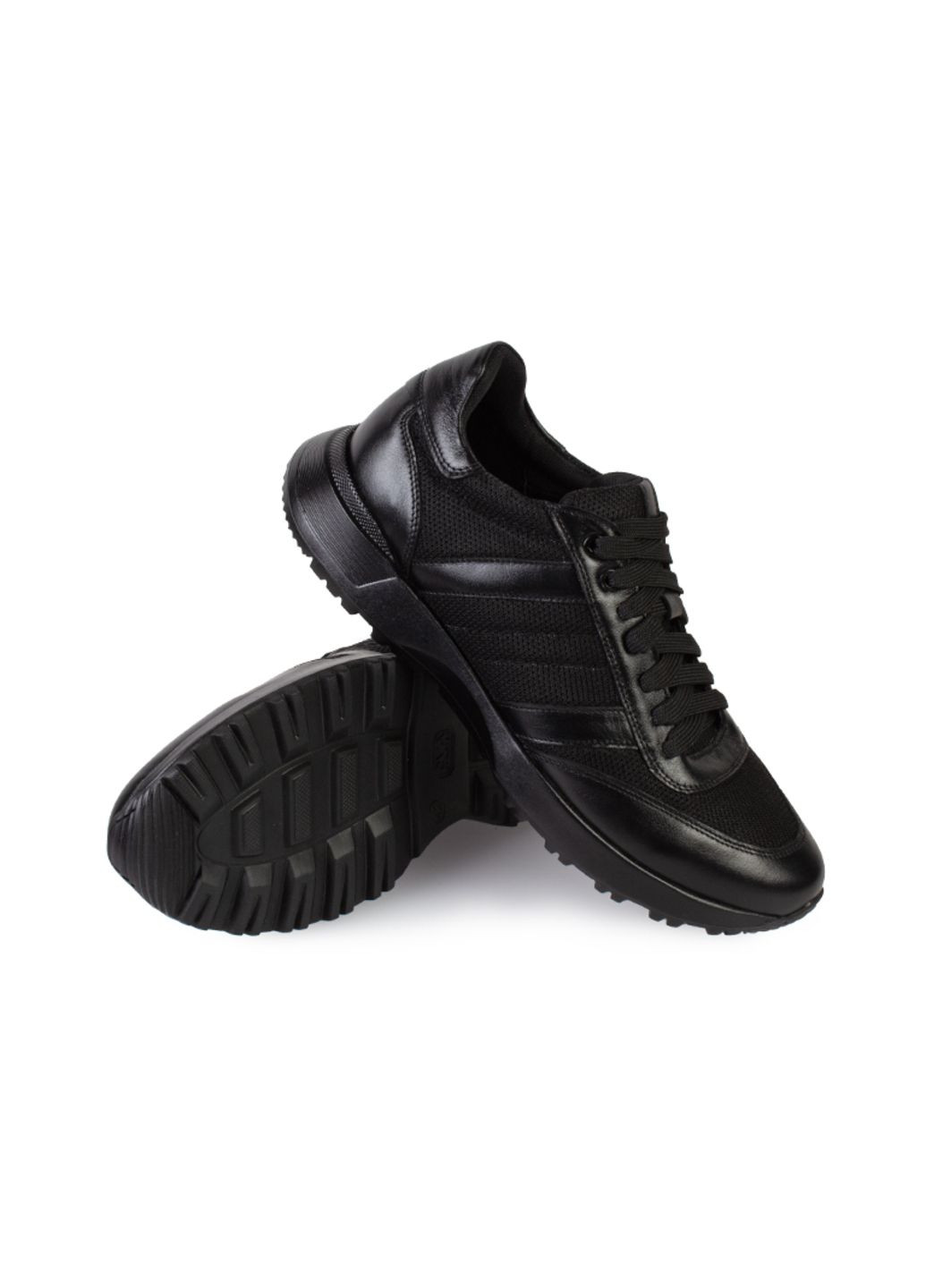 Чорні Осінні кросівки чоловічі бренду 9200507_(1) ModaMilano