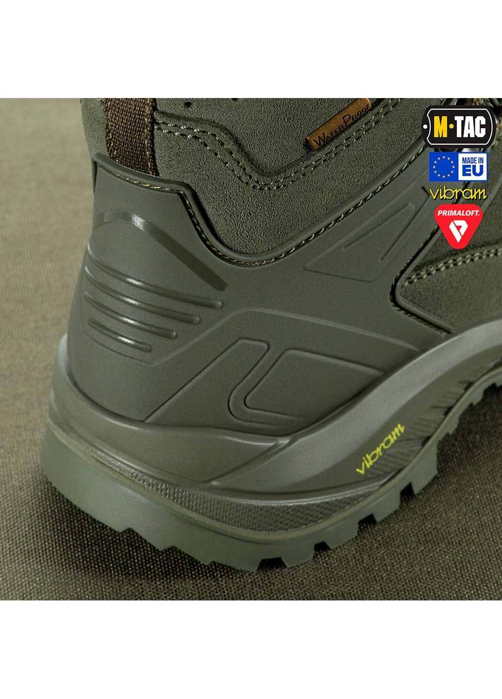 Оливковые зимние ботинки зимние тактические tactical winter boots olive M-TAC